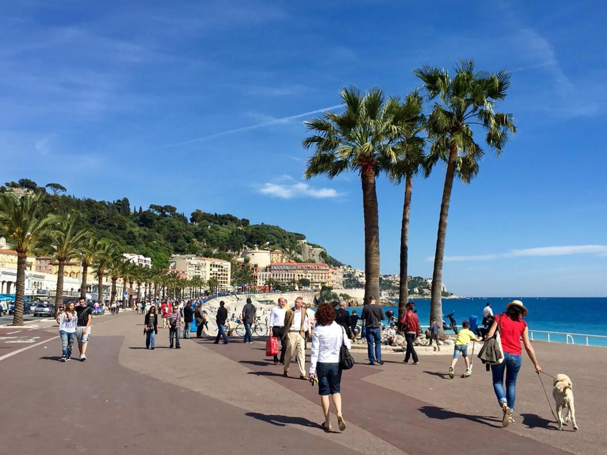 Апартаменты - Promenade Des Anglais - Climatise, 4 Pers Ницца Экстерьер фото